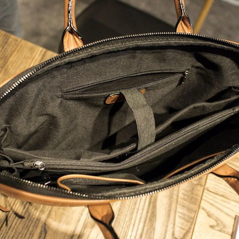 13Fashion Female Leather Shoulder Laptop Bag Women 15.6 16 Waterproof Briefcases 13.3 14 15 Bags For Xiaomi Macbook Air 13 Handbag