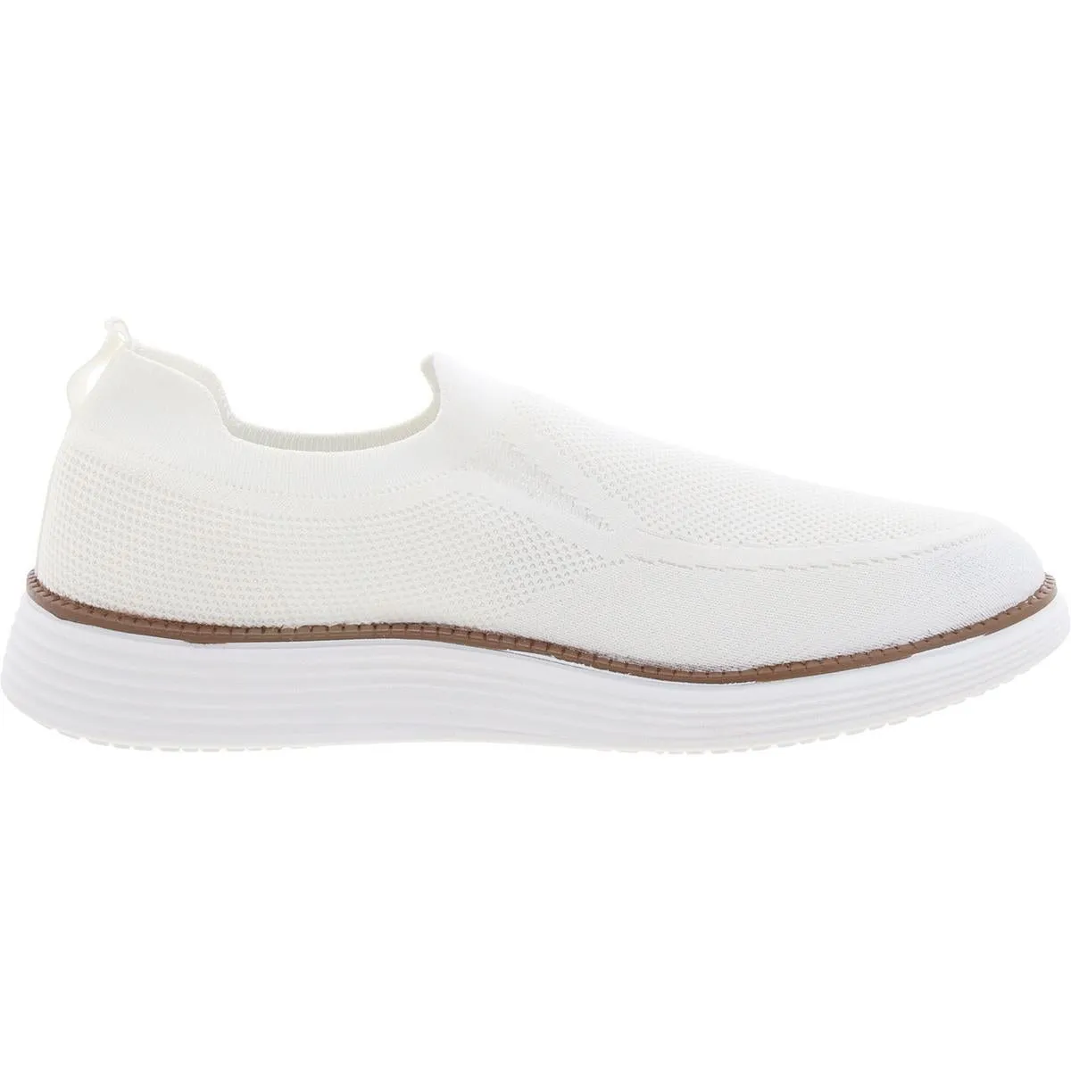 Akademiks Mens Olney Knit Laceless Slip-on Shoes