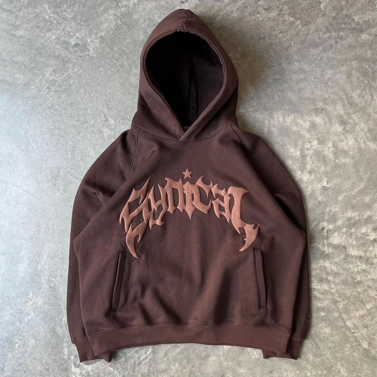 American-style Vintage Zipper Sweater Gothic Letter XINGX Printed Hoodie Trendy Casual Jacket
