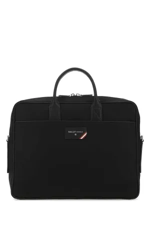 Bally Faldy Logo Patch Briefcase