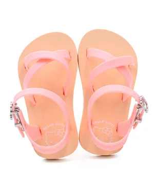 Banana Peel Slippers for Toddlers Hello Kitty Touch of Pink - Melon