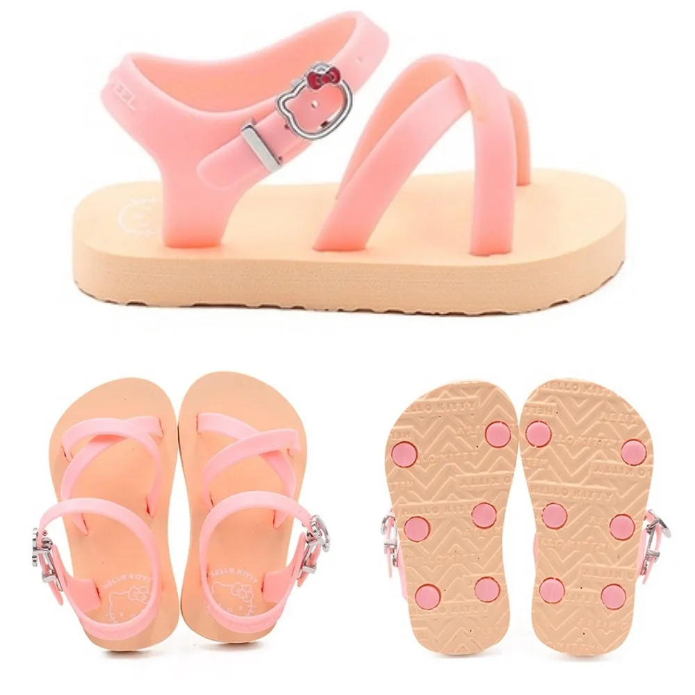 Banana Peel Slippers for Toddlers Hello Kitty Touch of Pink - Melon