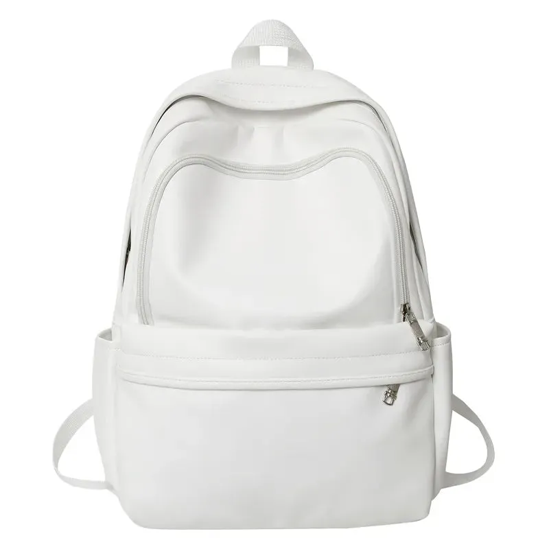 binfenxie  Woman Backpack New Leather Rucksack Women's Knapsack Travel Bagpacks School Bags for Teenage Girls Boys Mochila Back Pack