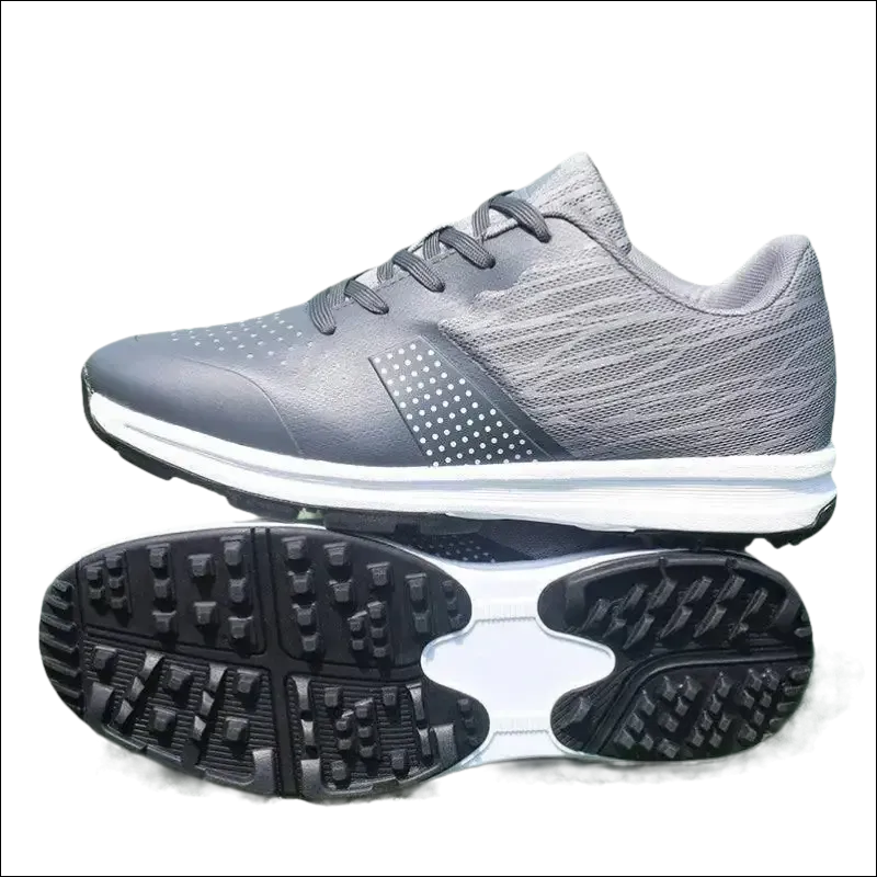 Blue Cleated Non-Slip Golf Shoes
