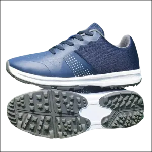 Blue Cleated Non-Slip Golf Shoes