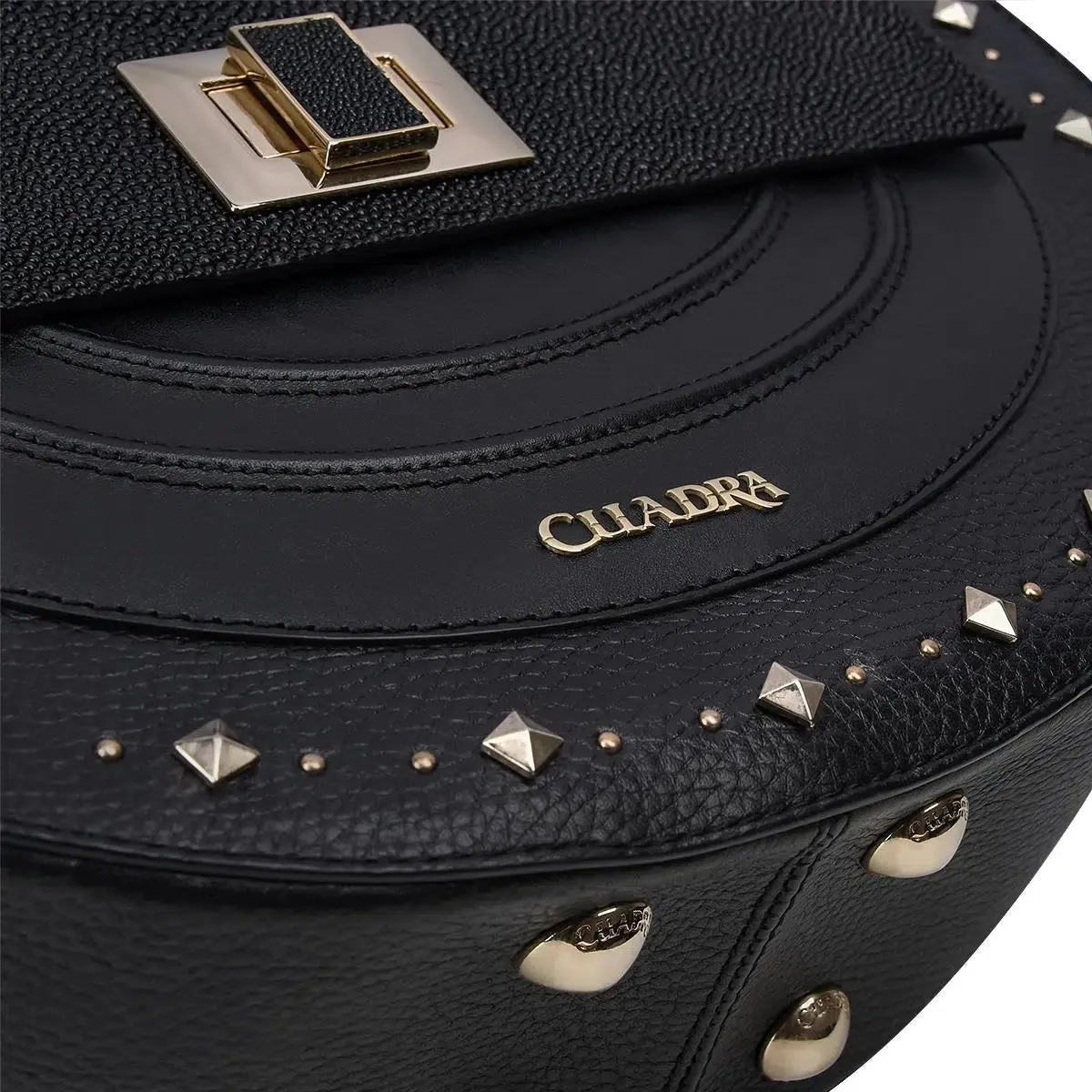 BOD46MA - Cuadra black fashion stingray crossbody bag for women
