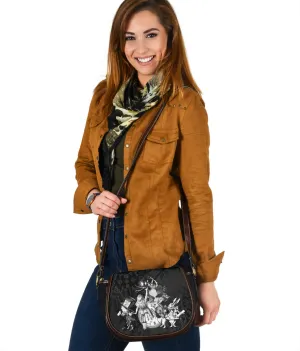 Canvas Saddle Bag - Alice in Wonderland Gifts #52 Classic Series | Gift Ideas, Shoulder Bags for Women, Crossbody Bags for Women