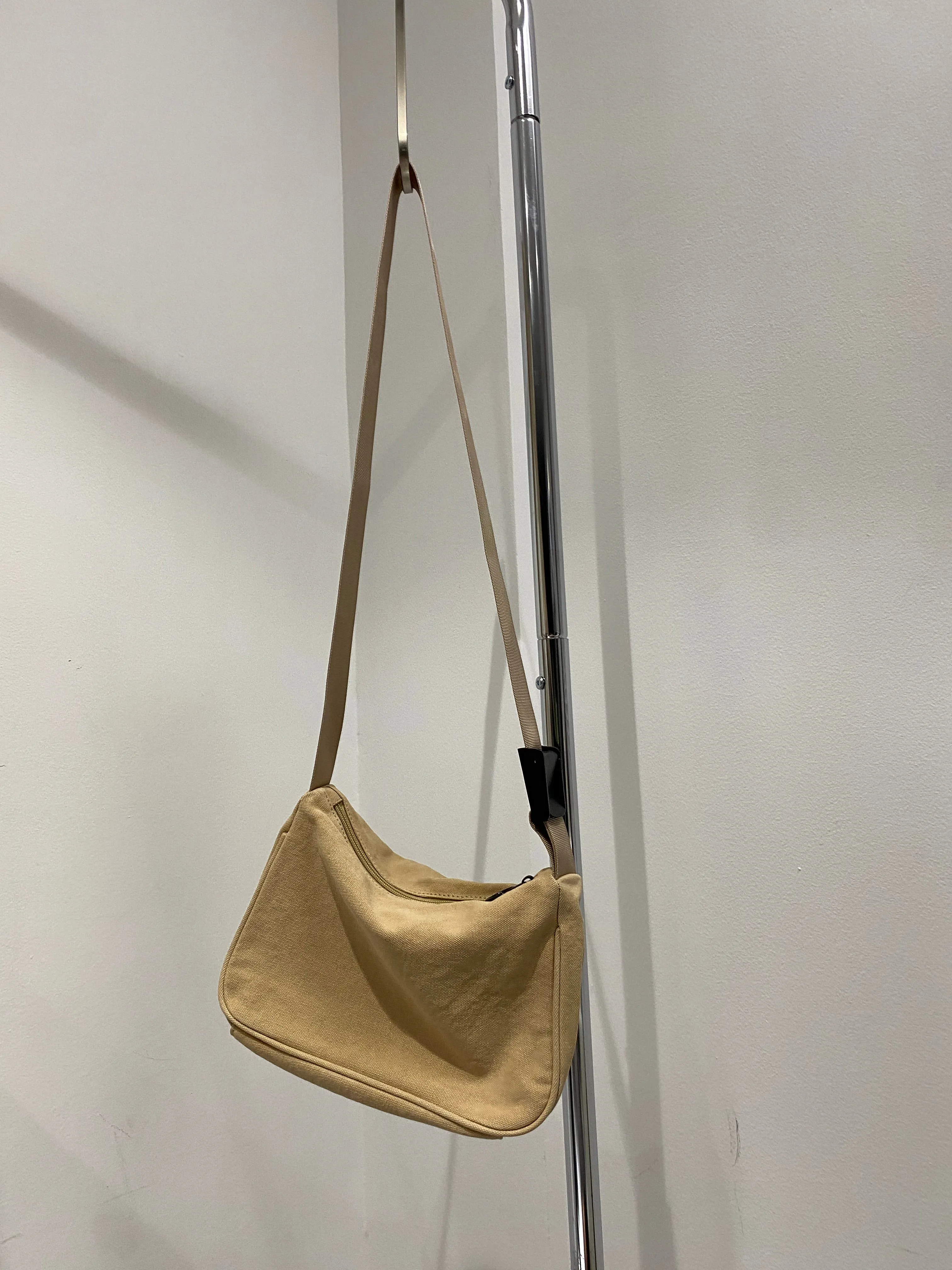 Canvas Shoulder Bag - Latte