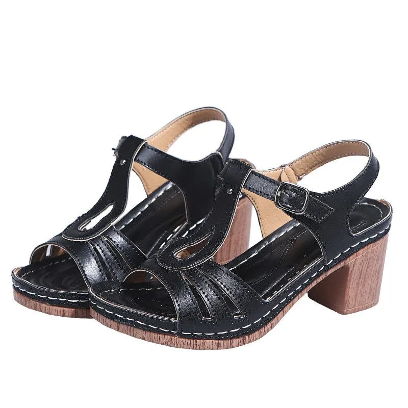 Cilool Women High Heels  Casual Sandals