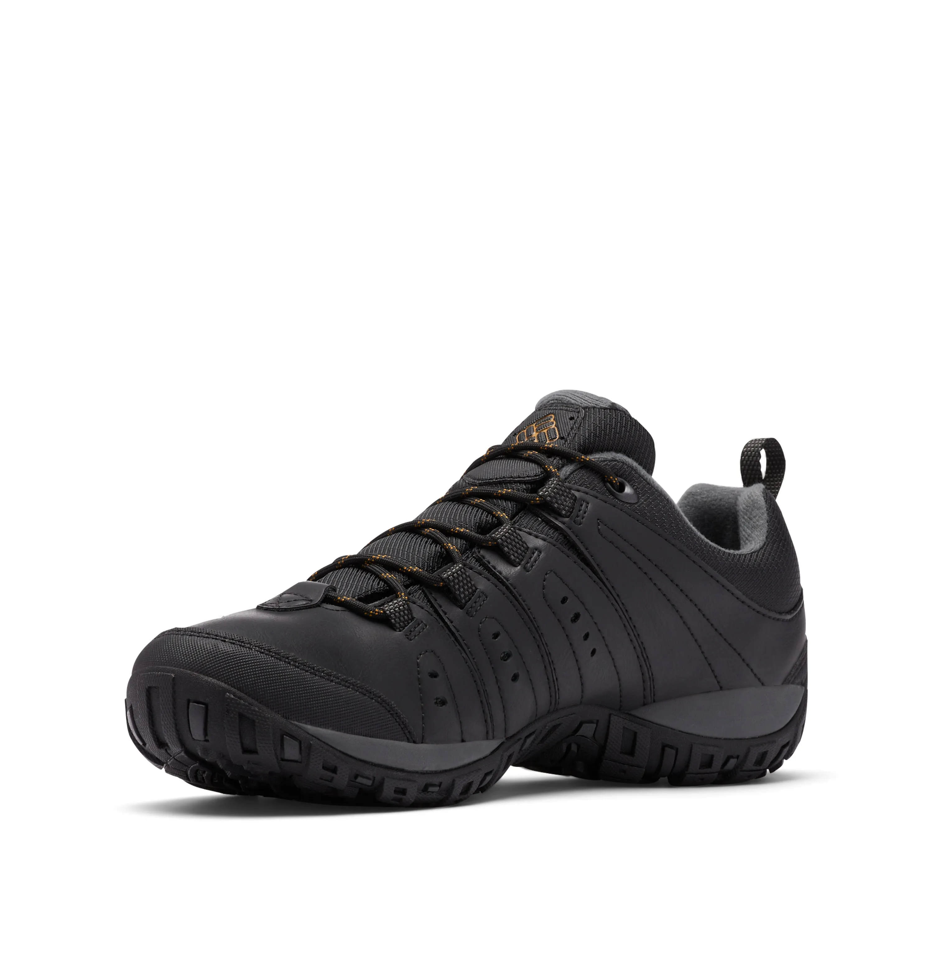 Columbia Men's Woodburn II Waterproof Trail Shoes (Black/Caramel)