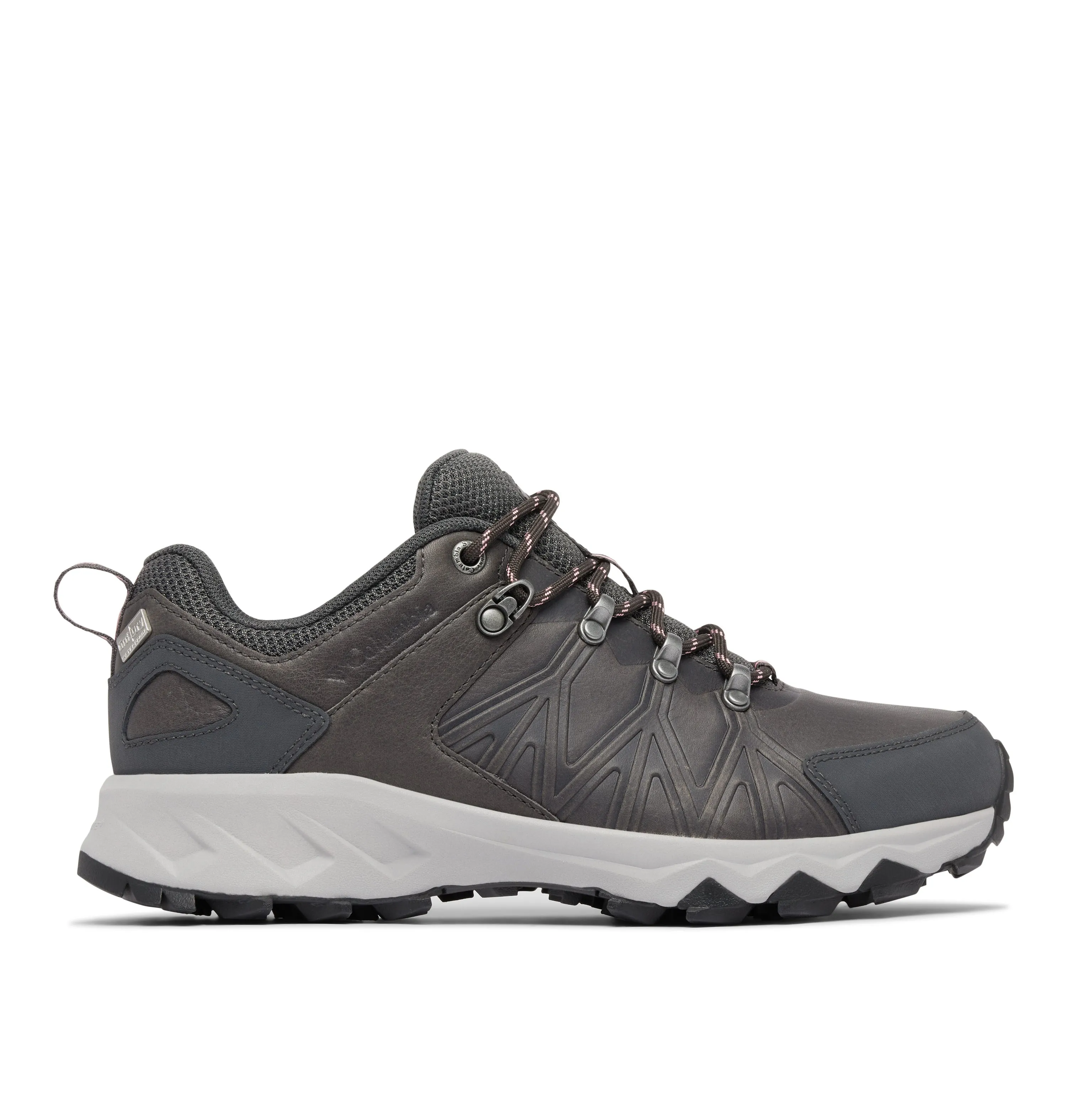 Columbia Women's Peakfreak II Outdry Leather Trail Shoes (Ti Grey Steel/Salmon Rose)