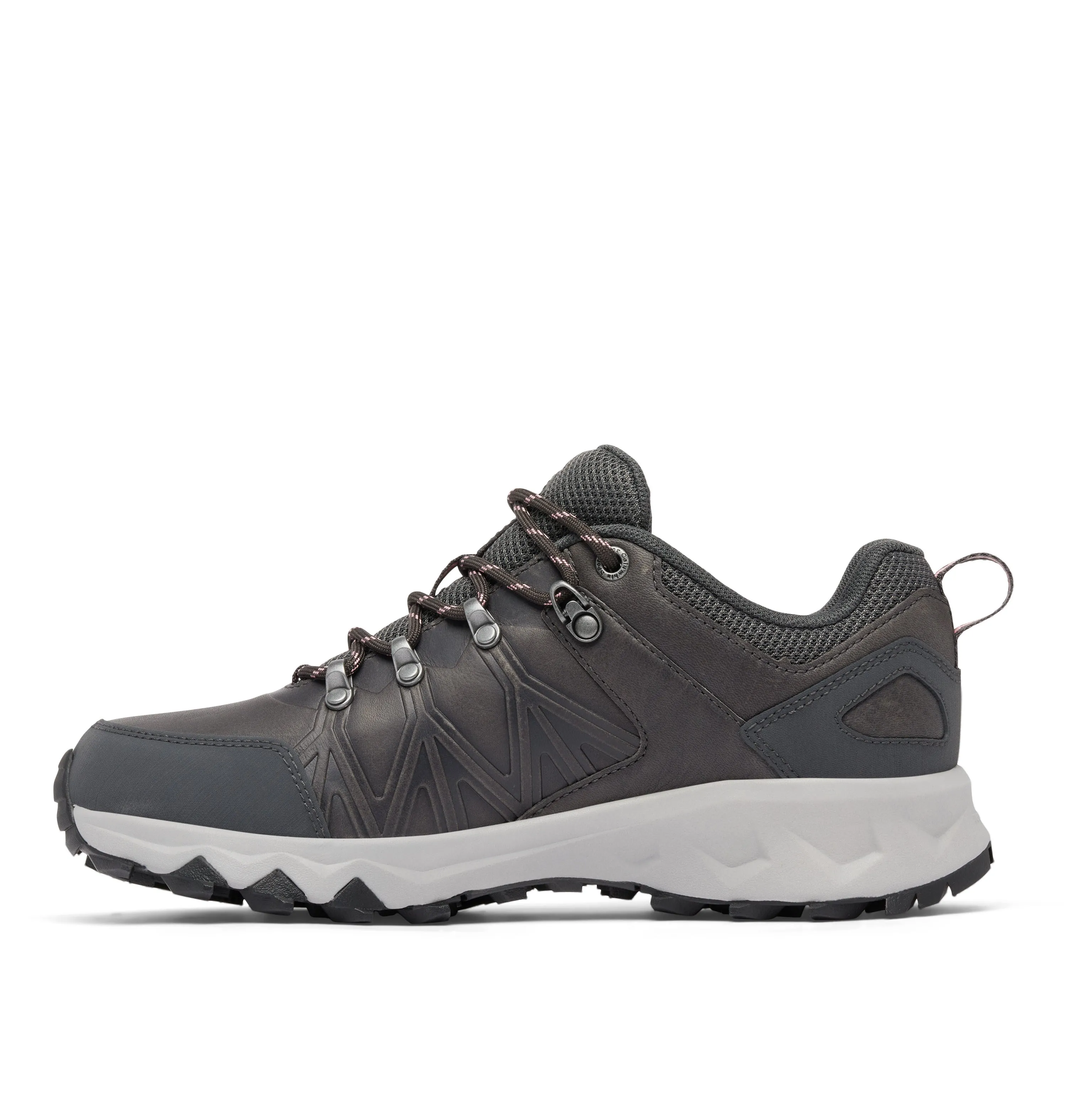 Columbia Women's Peakfreak II Outdry Leather Trail Shoes (Ti Grey Steel/Salmon Rose)