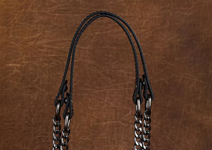 Cool Womens Genuine Leather Shoulder Bags Leather Tote Bags For Women