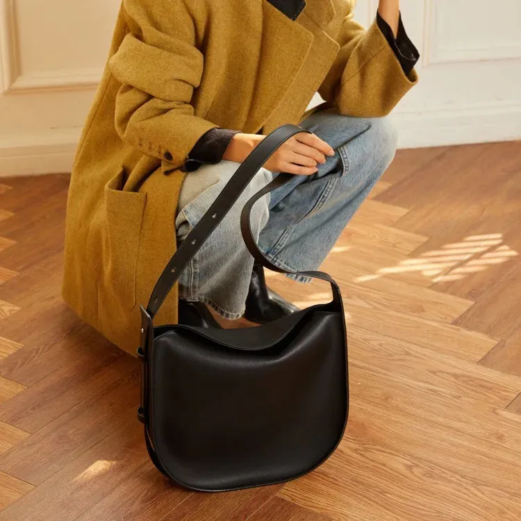 Cowhide Casual Crossbody Purses - Ailime Designs