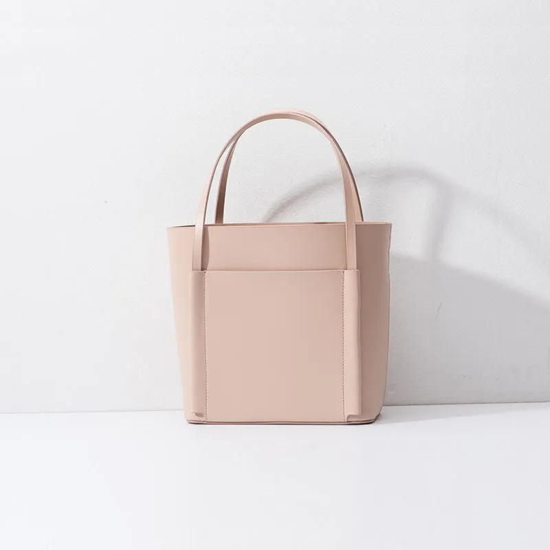 Cute Women's Leather Shoulder Tote Bags Small Crossbody Tote Purse for Women