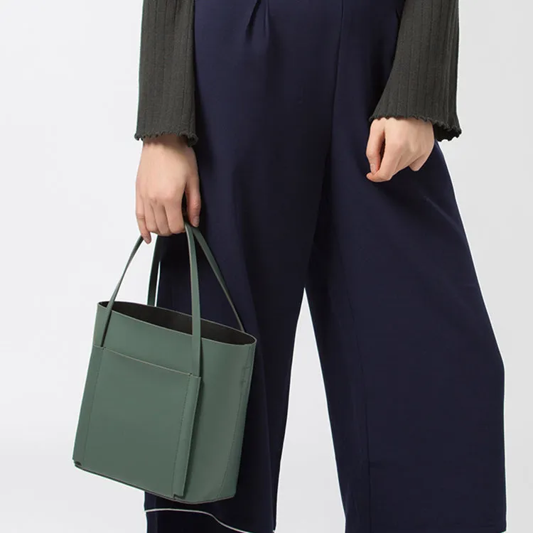 Cute Women's Leather Shoulder Tote Bags Small Crossbody Tote Purse for Women