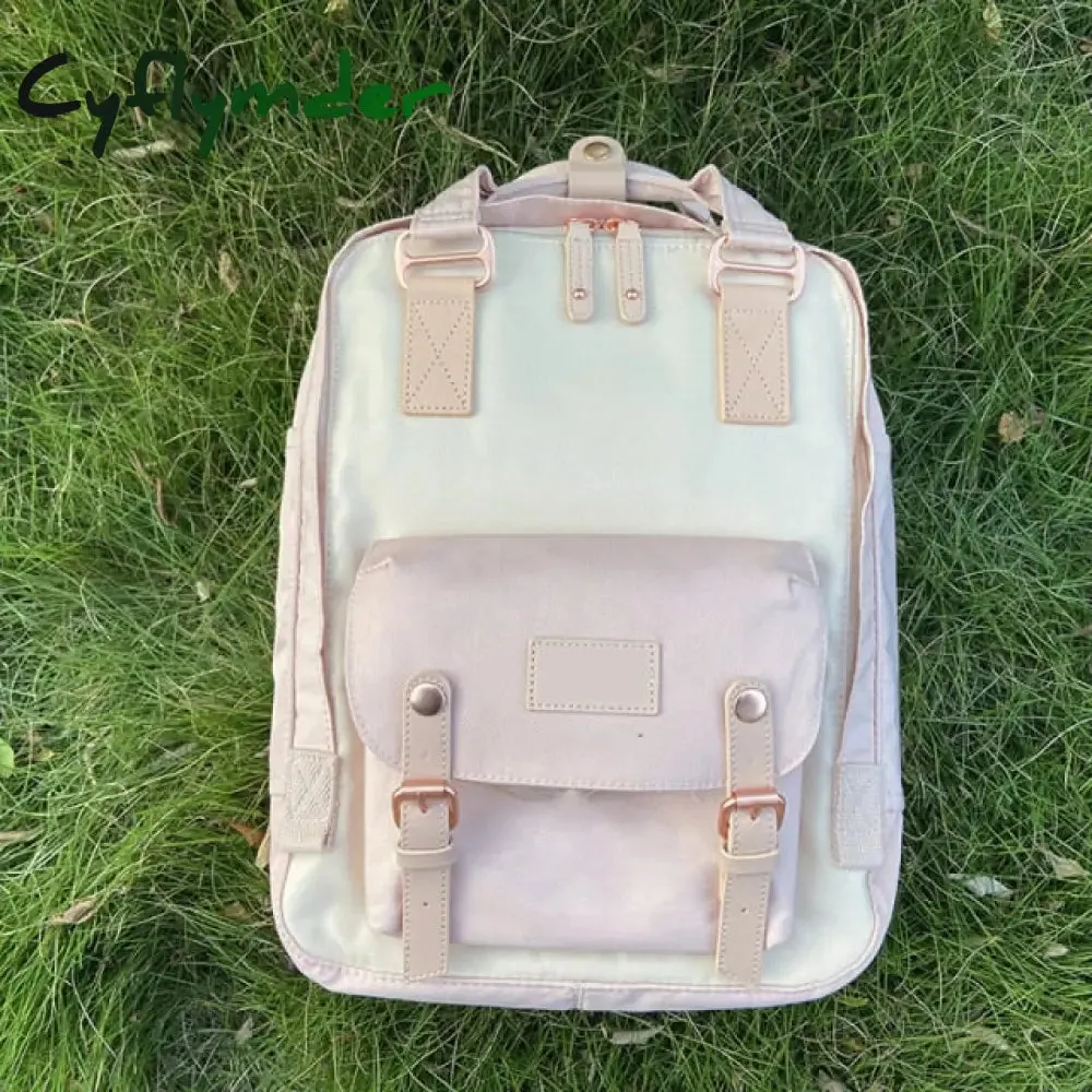 Cyflymder Fashion Women Backpack 14 Inch Laptop Waterproof Rucksack High Quality School Bags for Teen Girls Travel Bagpack Mochilas