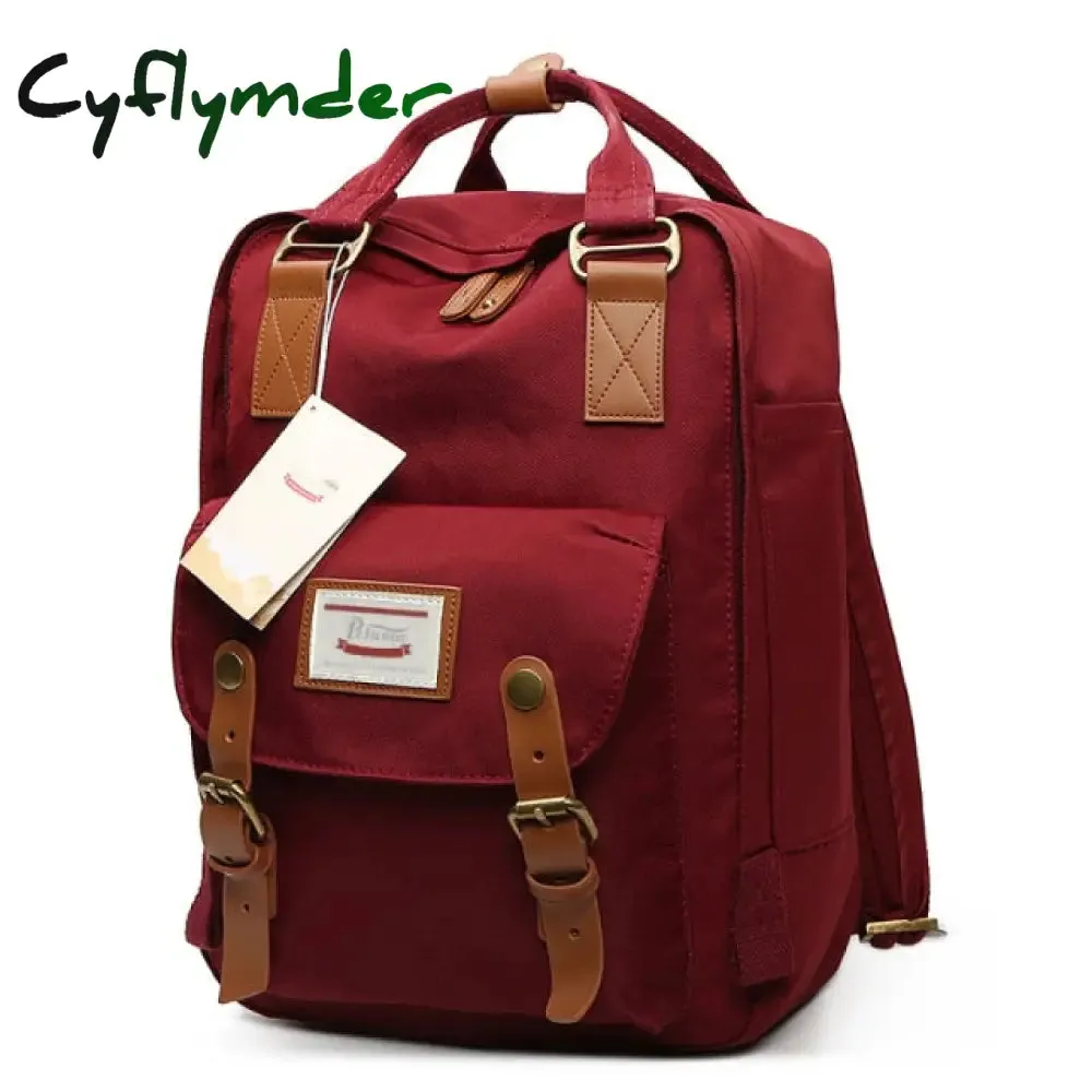 Cyflymder Fashion Women Backpack 14 Inch Laptop Waterproof Rucksack High Quality School Bags for Teen Girls Travel Bagpack Mochilas