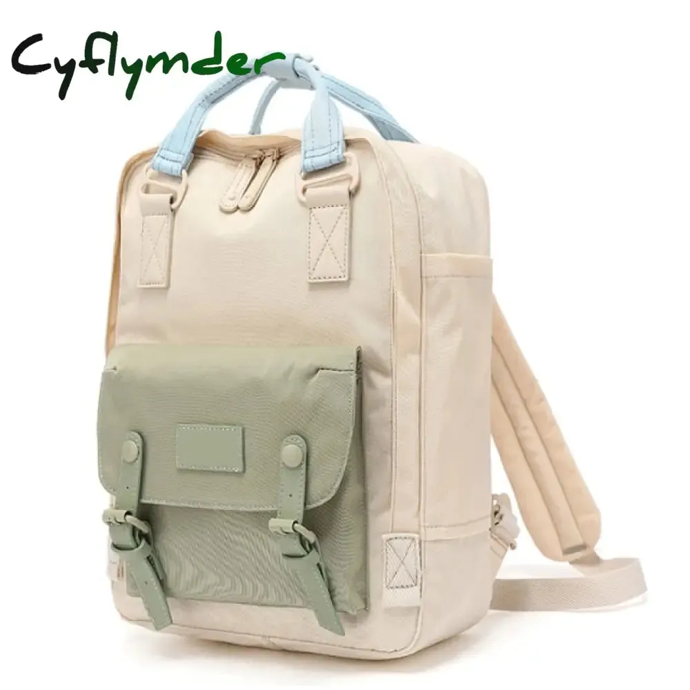 Cyflymder Fashion Women Backpack 14 Inch Laptop Waterproof Rucksack High Quality School Bags for Teen Girls Travel Bagpack Mochilas