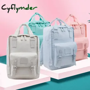 Cyflymder Fashion Women Backpack 14 Inch Laptop Waterproof Rucksack High Quality School Bags for Teen Girls Travel Bagpack Mochilas