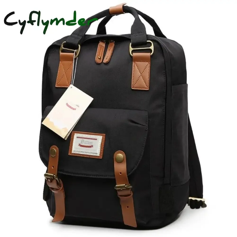 Cyflymder Fashion Women Backpack 14 Inch Laptop Waterproof Rucksack High Quality School Bags for Teen Girls Travel Bagpack Mochilas