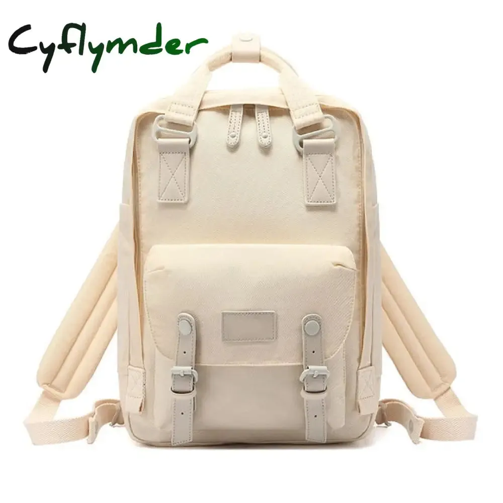 Cyflymder Fashion Women Backpack 14 Inch Laptop Waterproof Rucksack High Quality School Bags for Teen Girls Travel Bagpack Mochilas