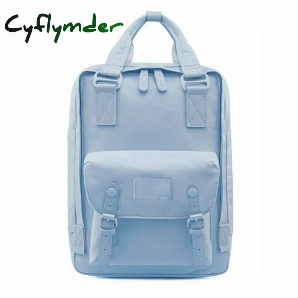 Cyflymder Fashion Women Backpack 14 Inch Laptop Waterproof Rucksack High Quality School Bags for Teen Girls Travel Bagpack Mochilas