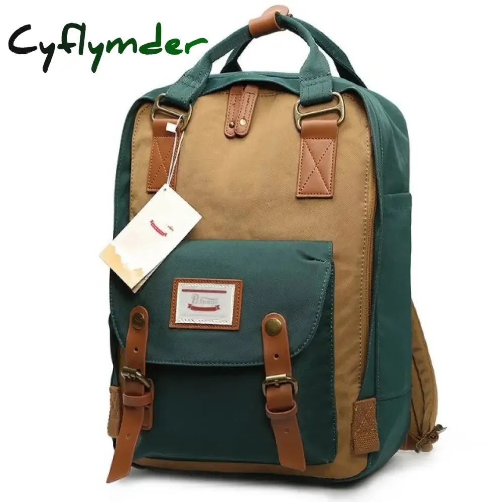 Cyflymder Fashion Women Backpack 14 Inch Laptop Waterproof Rucksack High Quality School Bags for Teen Girls Travel Bagpack Mochilas