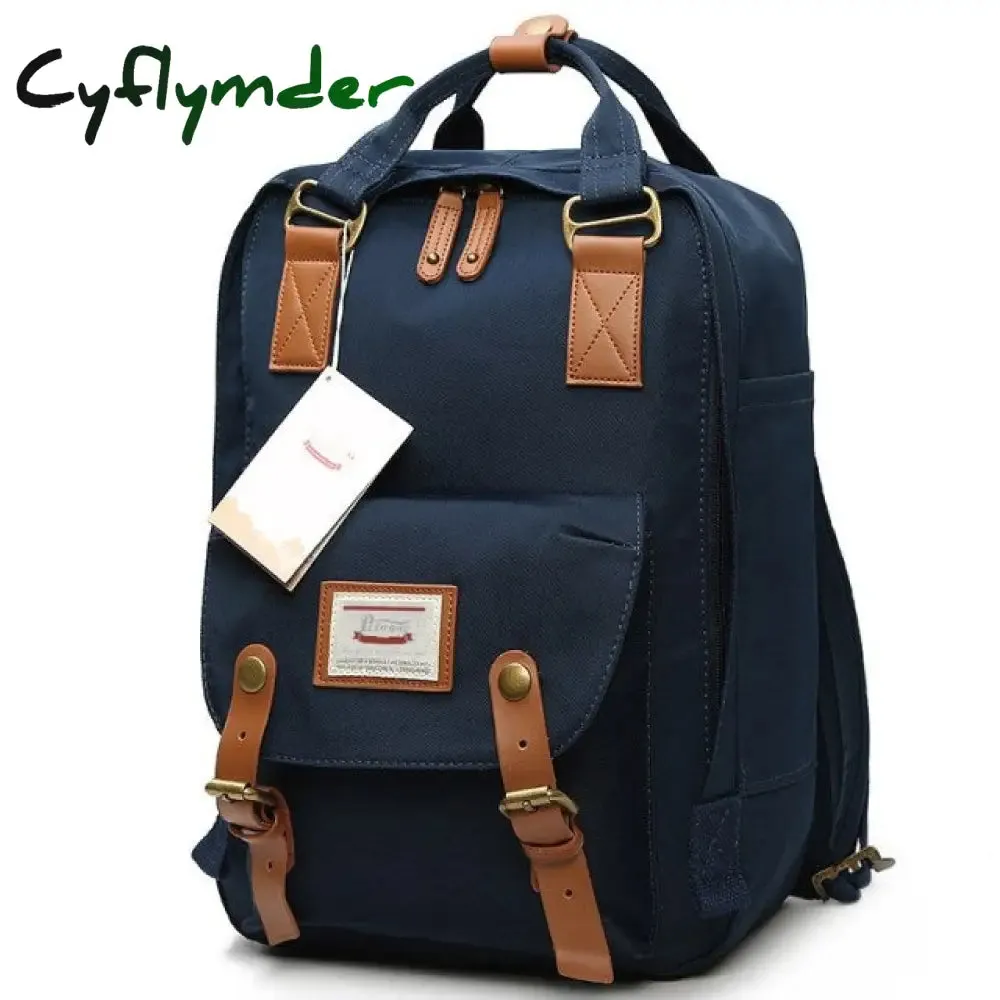 Cyflymder Fashion Women Backpack 14 Inch Laptop Waterproof Rucksack High Quality School Bags for Teen Girls Travel Bagpack Mochilas
