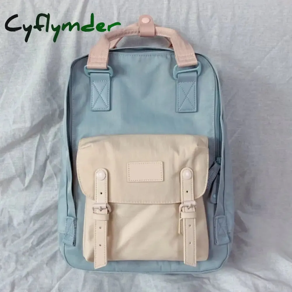 Cyflymder Fashion Women Backpack 14 Inch Laptop Waterproof Rucksack High Quality School Bags for Teen Girls Travel Bagpack Mochilas