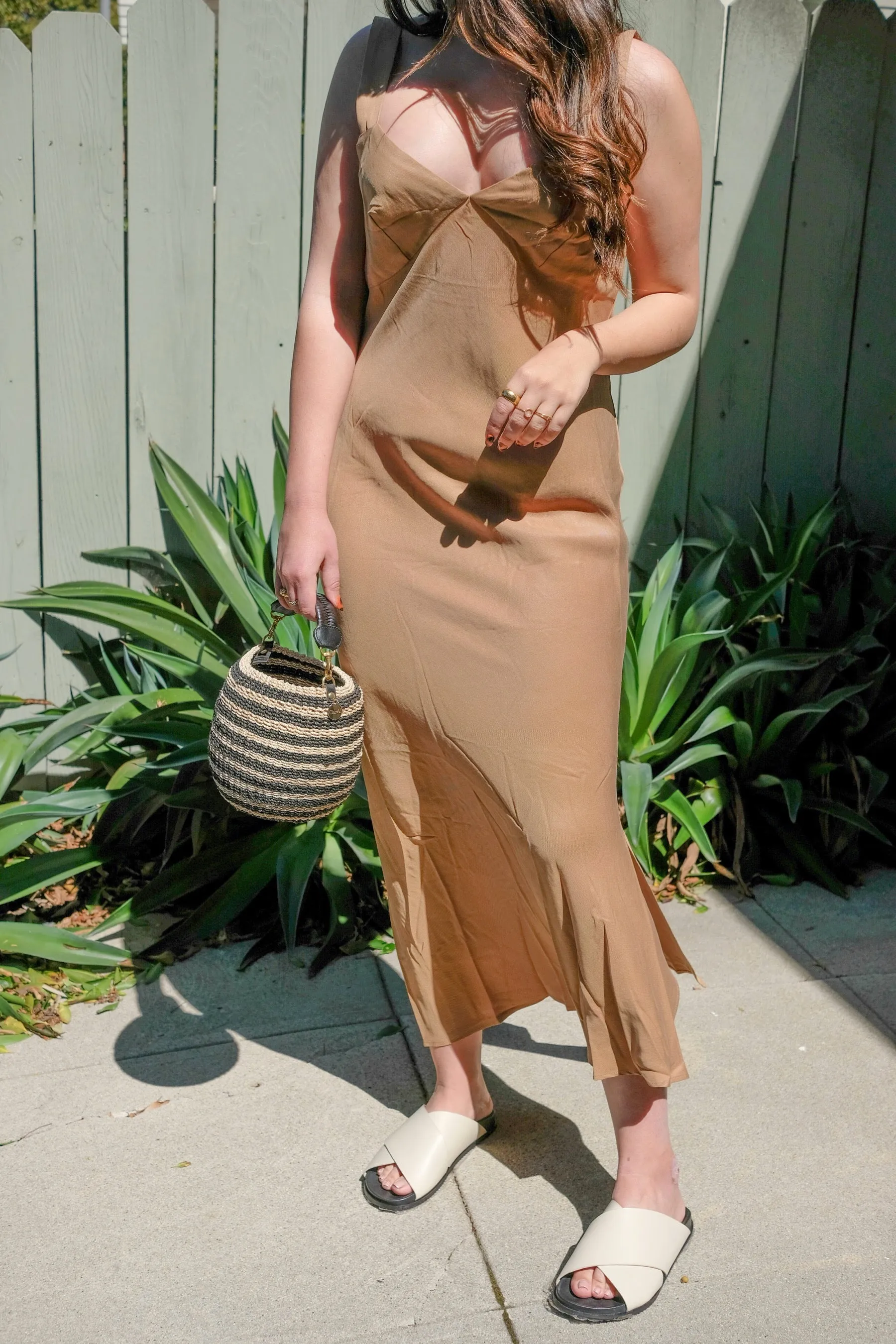 Ecru Arne Crossover Sandal