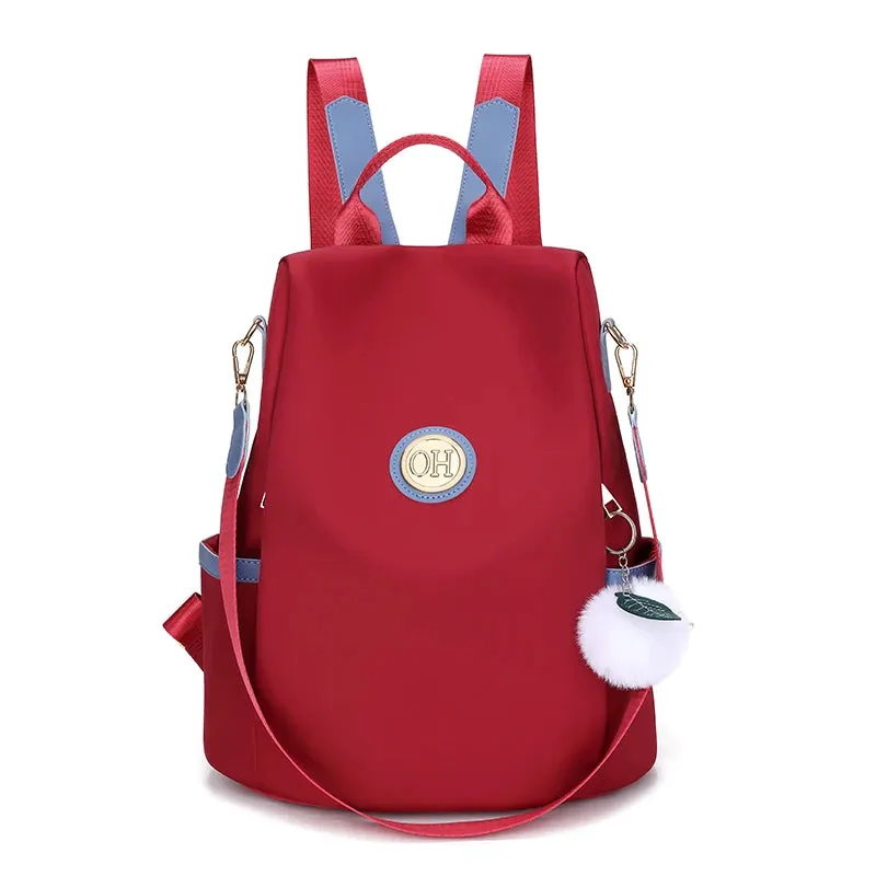 Fashion Student Backpack Oxford Cloth Shoulder Bags School Bags
