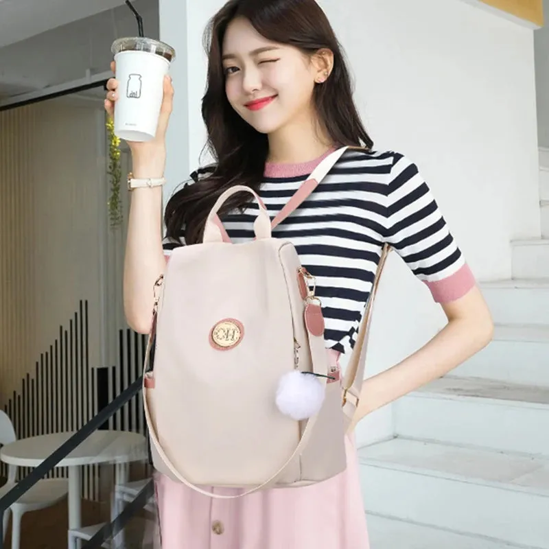Fashion Student Backpack Oxford Cloth Shoulder Bags School Bags