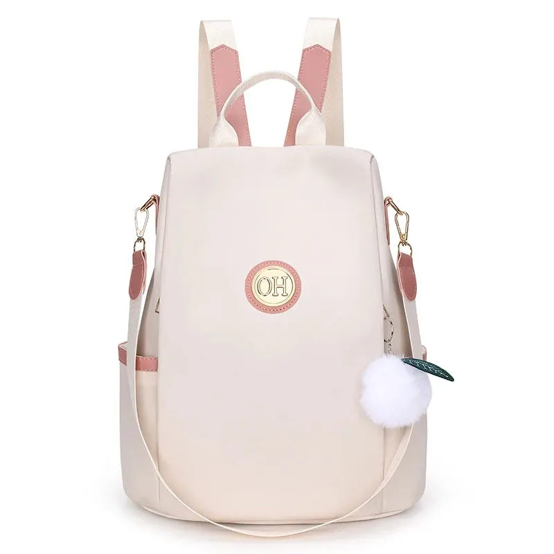 Fashion Student Backpack Oxford Cloth Shoulder Bags School Bags