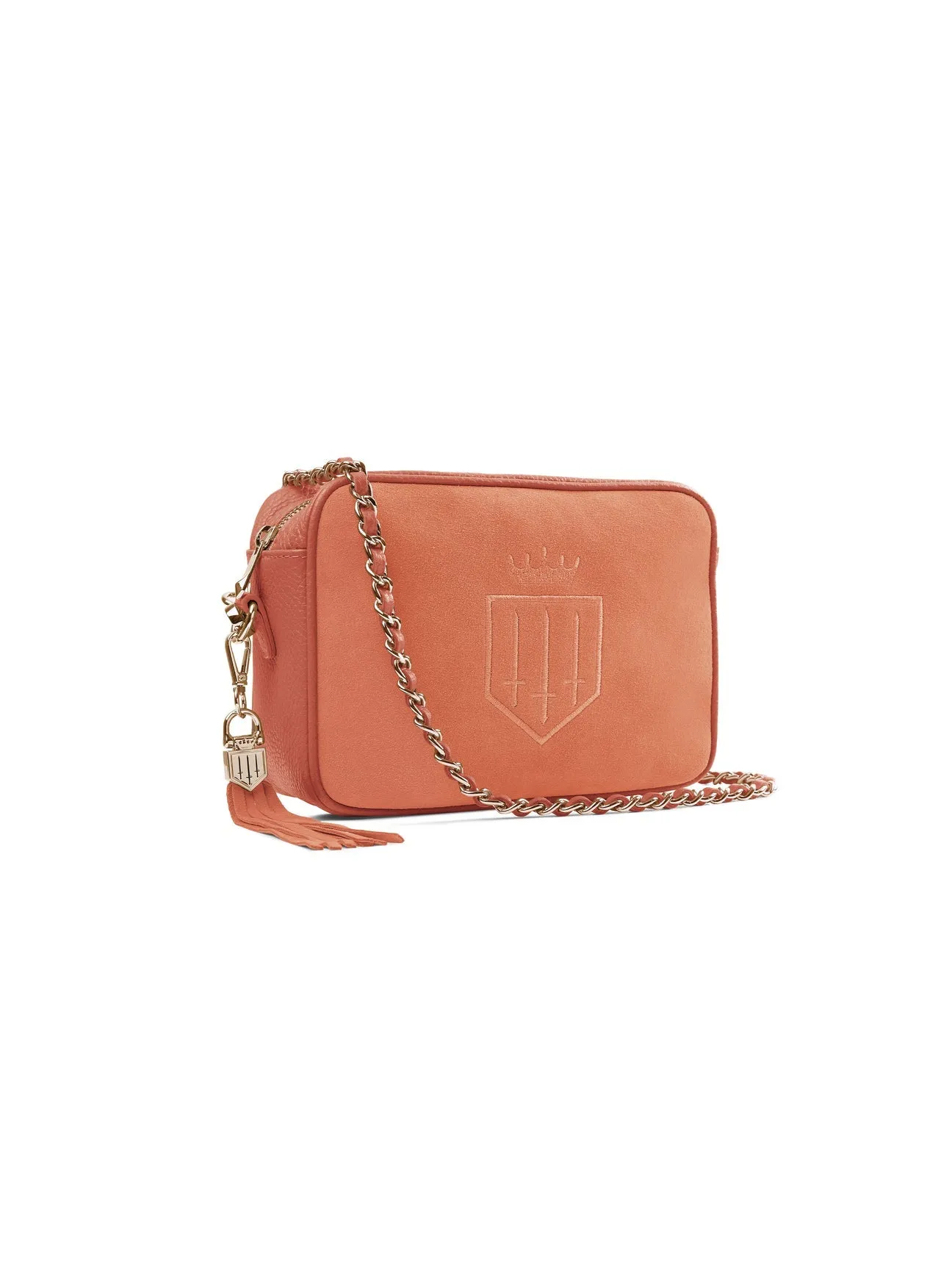 Finsbury
Women's Crossbody Bag - Melon Suede