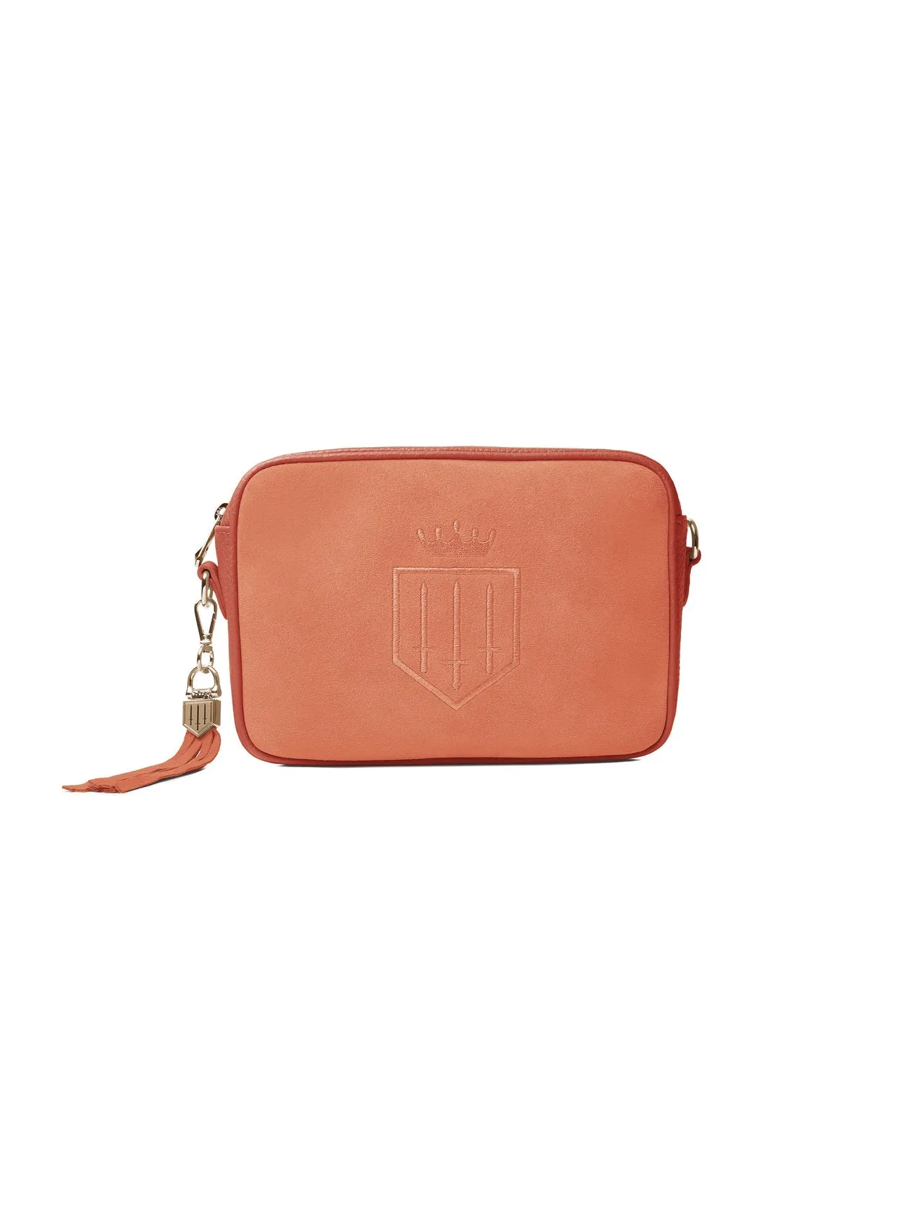 Finsbury
Women's Crossbody Bag - Melon Suede
