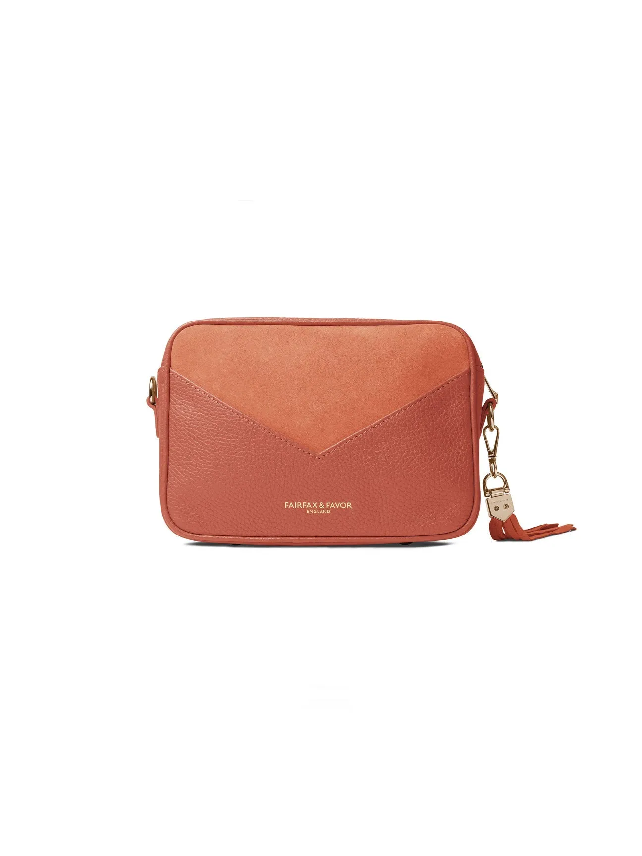 Finsbury
Women's Crossbody Bag - Melon Suede