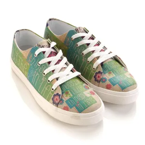 Flowers Slip on Sneakers Shoes SPR5007