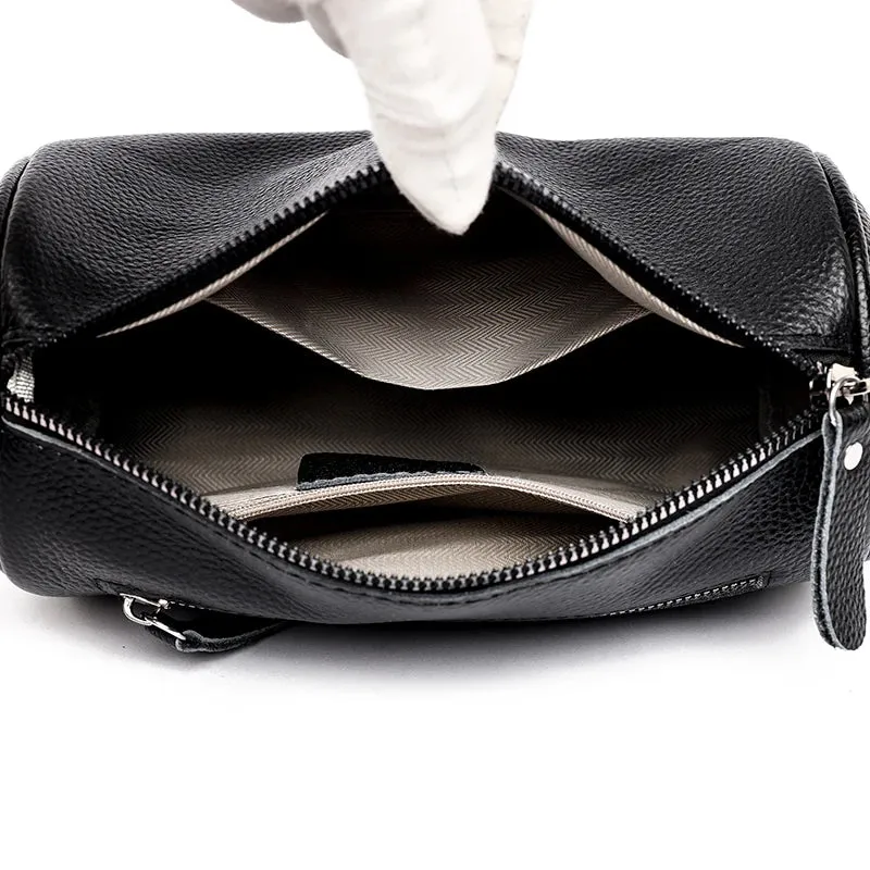 Genuine Leather Luxury Handbags Women Bags Designer Cow Leather Tote Bag for Women
