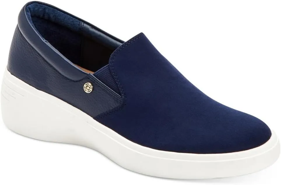 Giani Bernini Women's Xenaa Slip-On Sneakers  Color Navy Size 6M