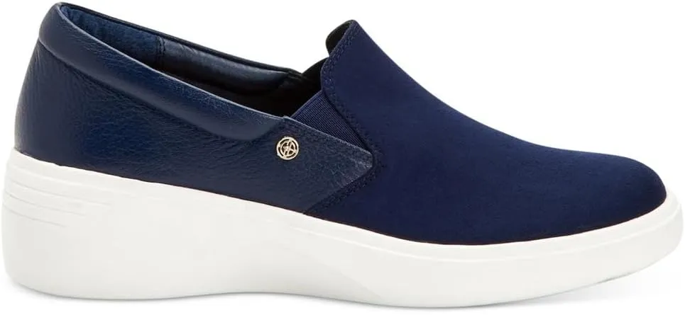 Giani Bernini Women's Xenaa Slip-On Sneakers  Color Navy Size 6M