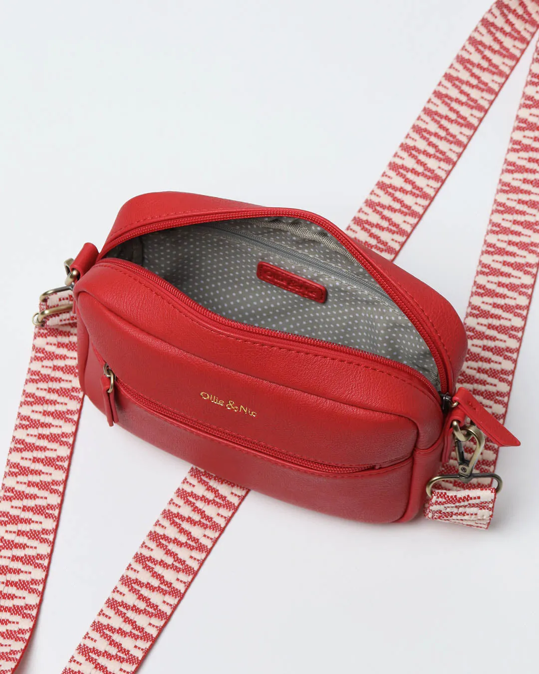 Gigi Crossbody & Purse Bundle - Tomato