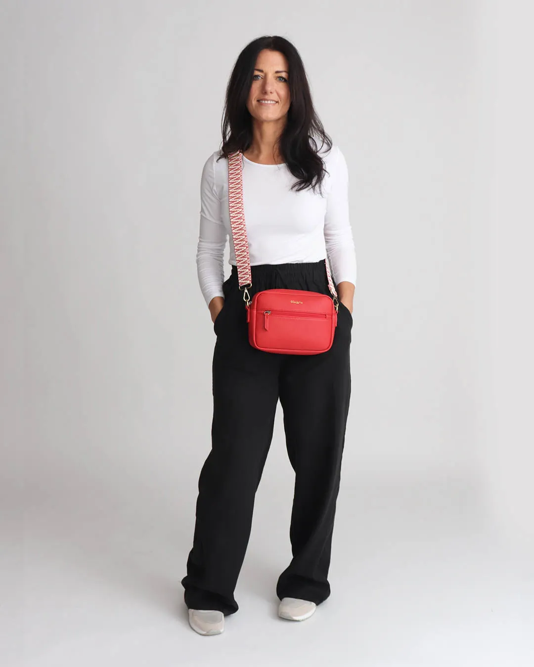 Gigi Crossbody & Purse Bundle - Tomato