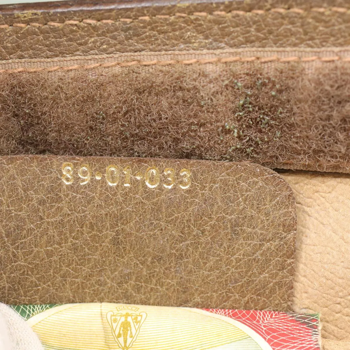 GUCCI GG Canvas Web Sherry Line Clutch Bag PVC Leather Beige Red  45600