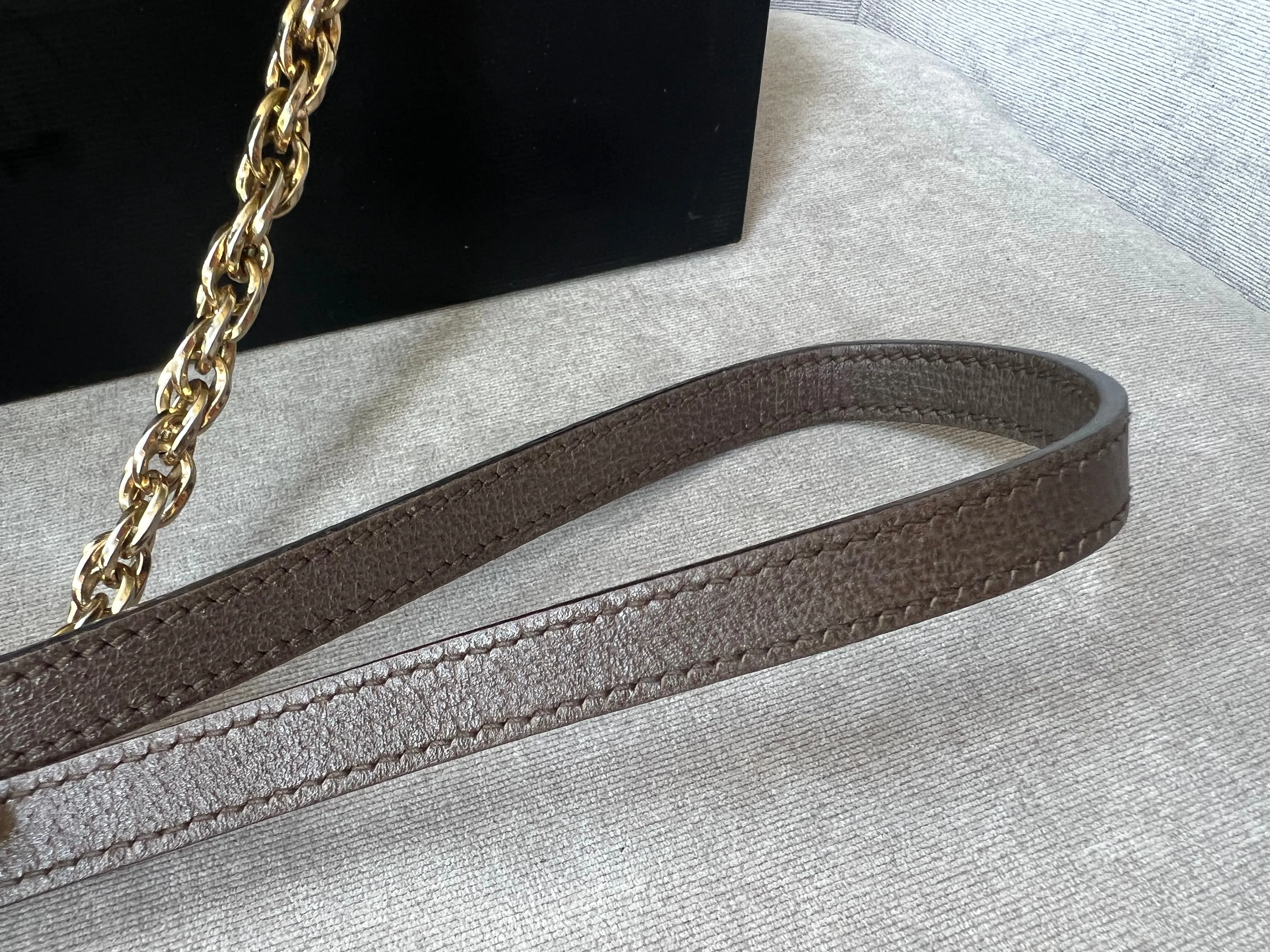 Gucci GG Ophidia Mini GG Round Shoulder Bag