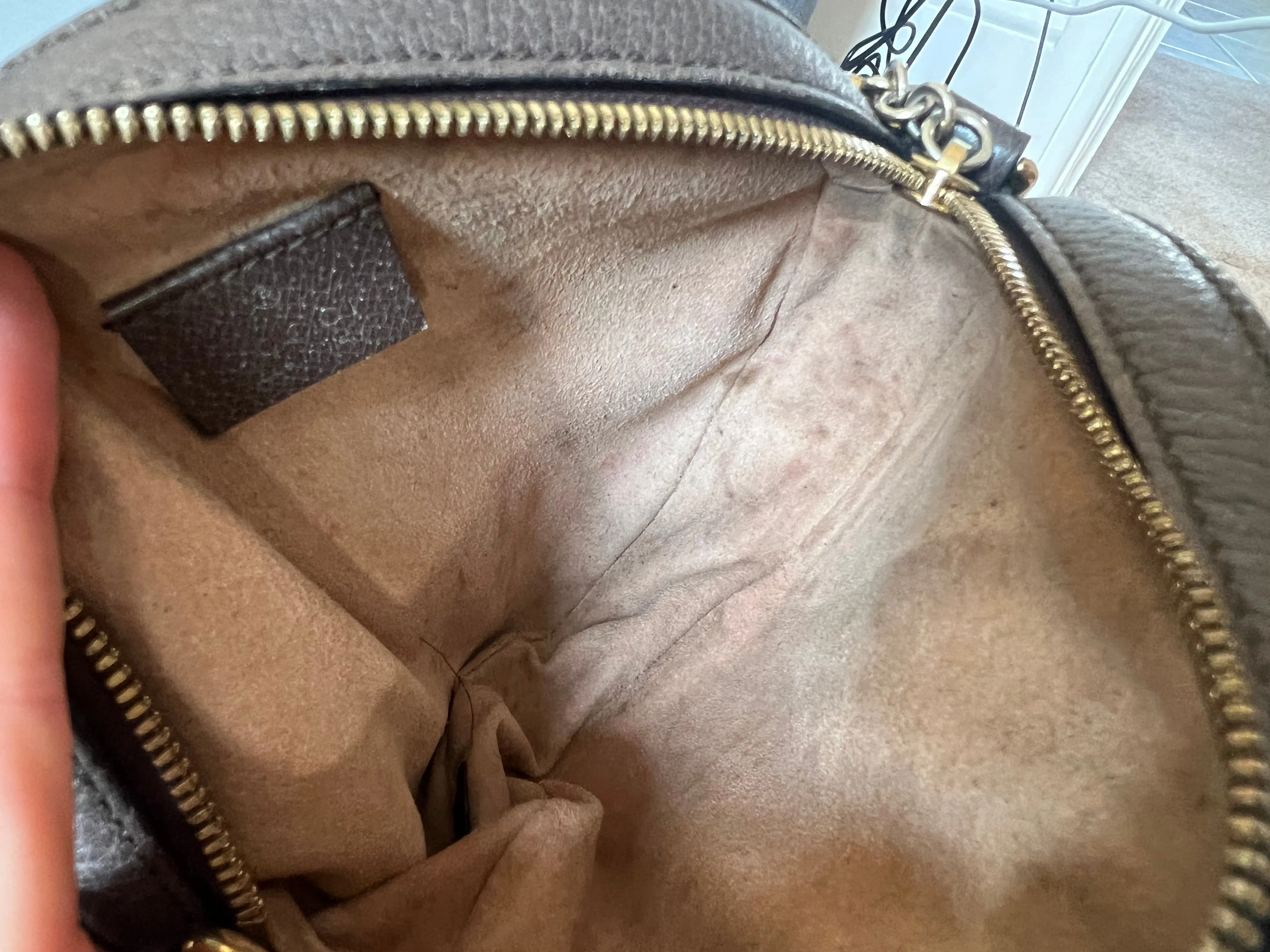 Gucci GG Ophidia Mini GG Round Shoulder Bag