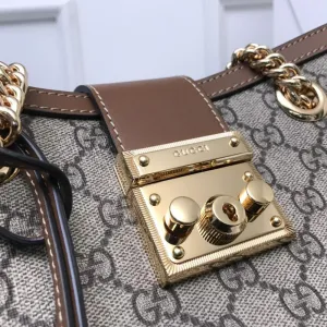 Gucci Padlock small GG shoulder bag