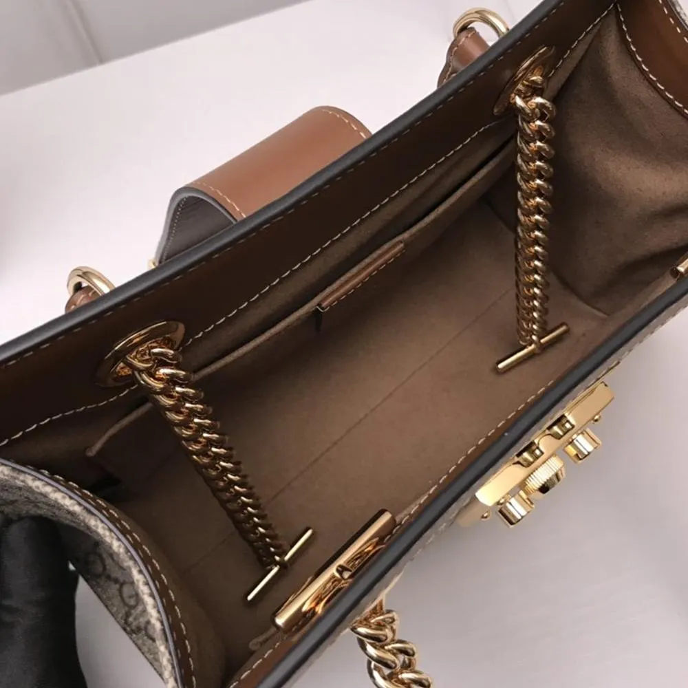 Gucci Padlock small GG shoulder bag