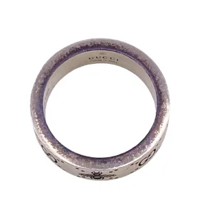 GUCCI Ring Silver925 Silver 17 925 GG Bee Hachi mens Used