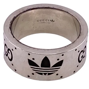 GUCCI Ring Silver925 Silver Adidas 925 mens Used